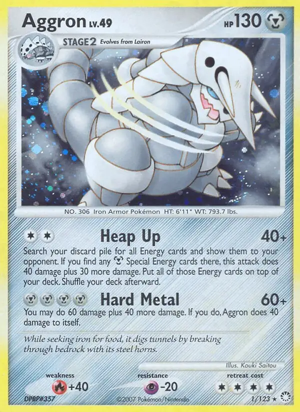 Aggron #1 Mysterious Treasures PSA 10
