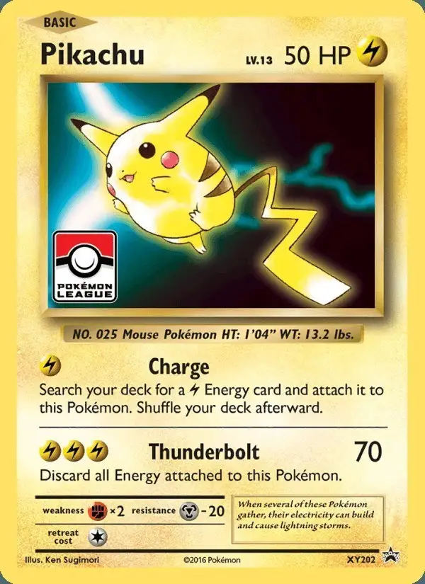 Pikachu #XY202 XY Black Star Promos PSA 10