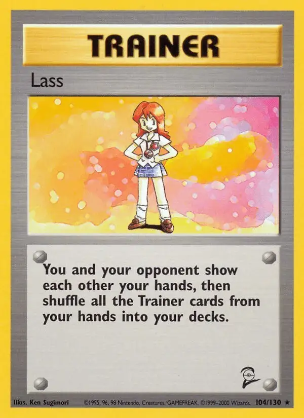 Lass #104 Base Set 2 PSA 10