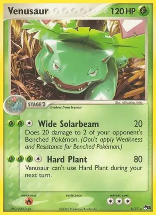 Venusaur #6 POP Series 2 PSA 10