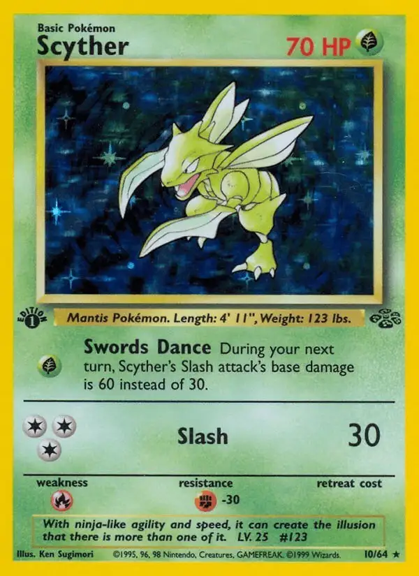 Scyther #10 Jungle PSA 10