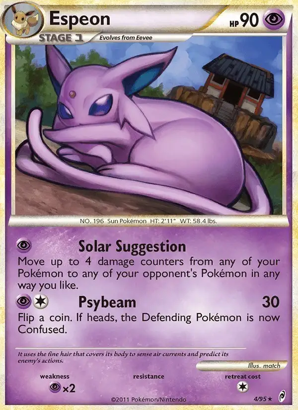 Espeon #4 Call of Legends PSA 10