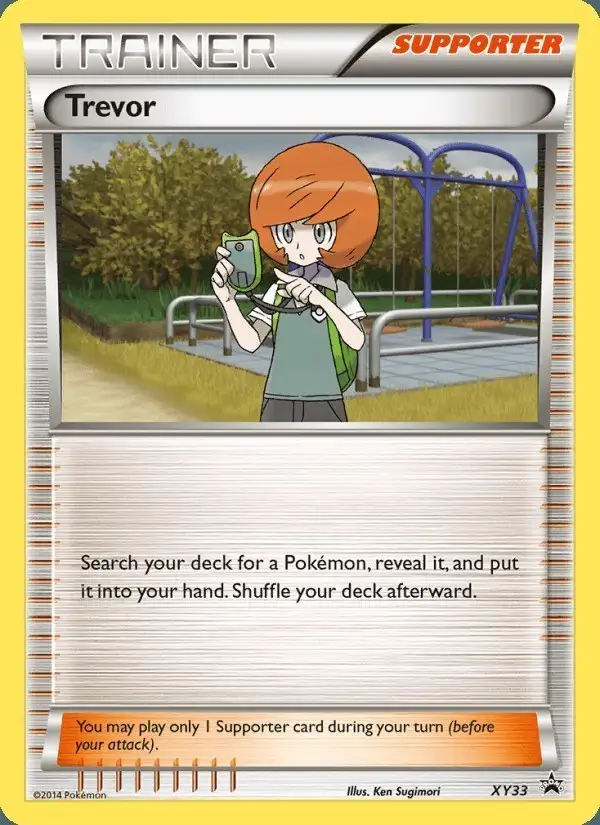 Trevor #XY33 XY Black Star Promos PSA 10