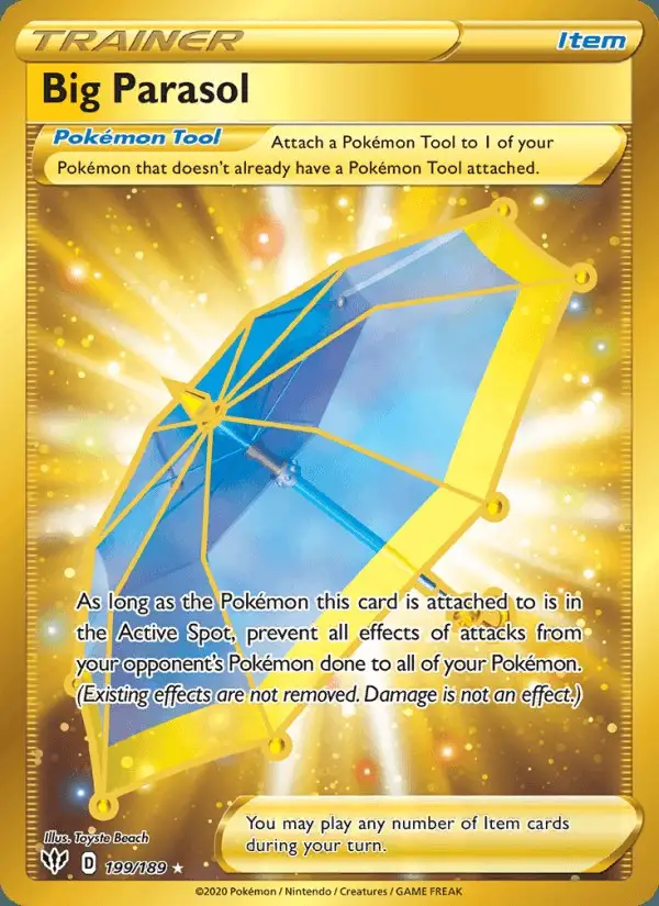 Big Parasol #199 Darkness Ablaze PSA 10