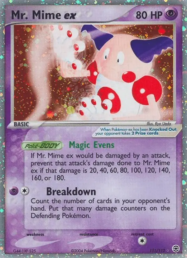 Mr. Mime ex #111 FireRed & LeafGreen PSA 10