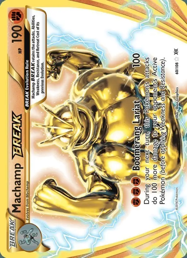 Machamp BREAK #60 Evolutions PSA 10