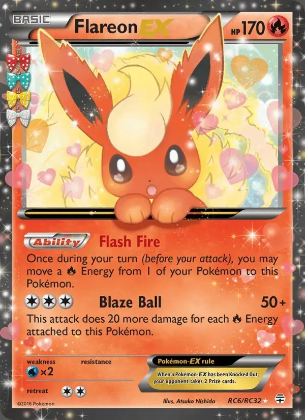 Flareon EX #RC6 Generations PSA 10