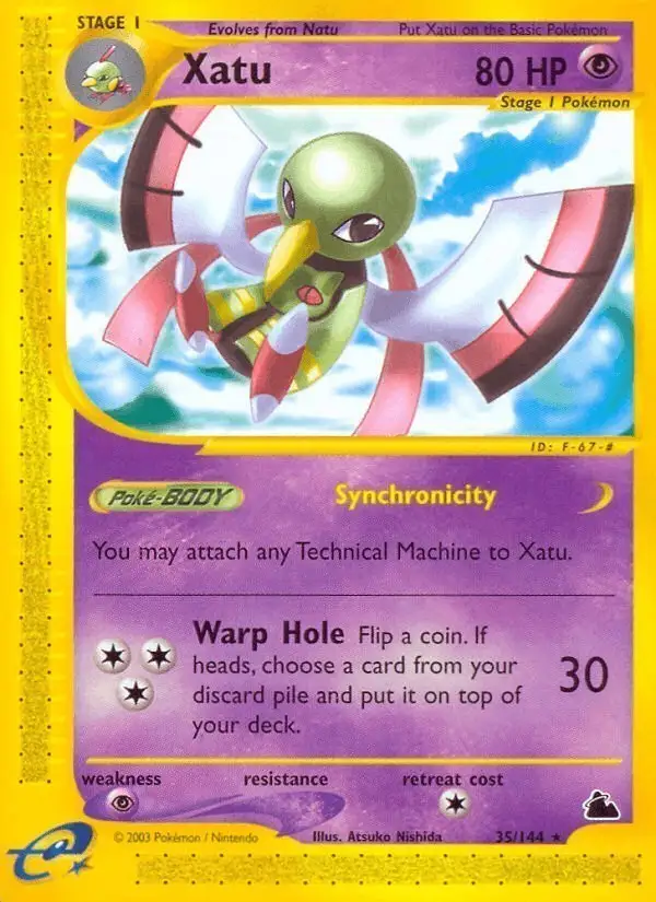 Xatu #35 Skyridge PSA 10