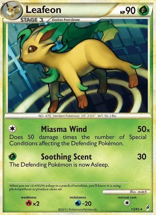 Leafeon #13 Call of Legends PSA 10