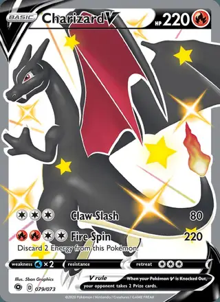 Charizard V #79 Champion's Path PSA 10