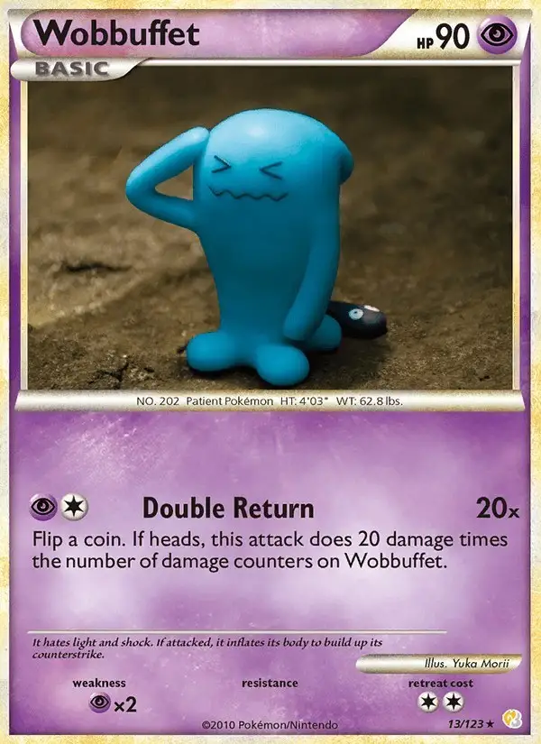 Wobbuffet #13 HeartGold SoulSilver PSA 10