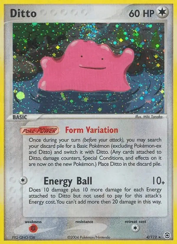 Ditto #4 FireRed & LeafGreen PSA 10