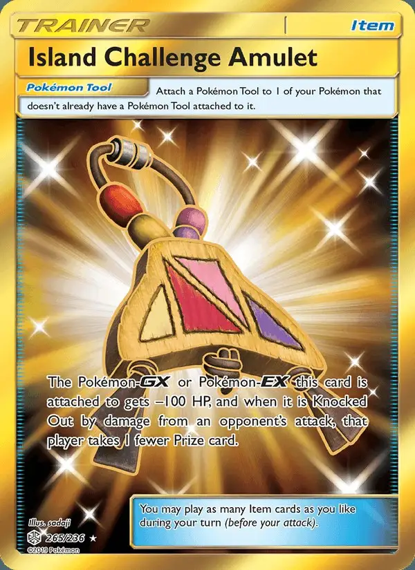 Island Challenge Amulet #265 Cosmic Eclipse PSA 10