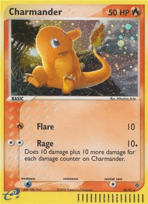 Charmander #98 Dragon PSA 10