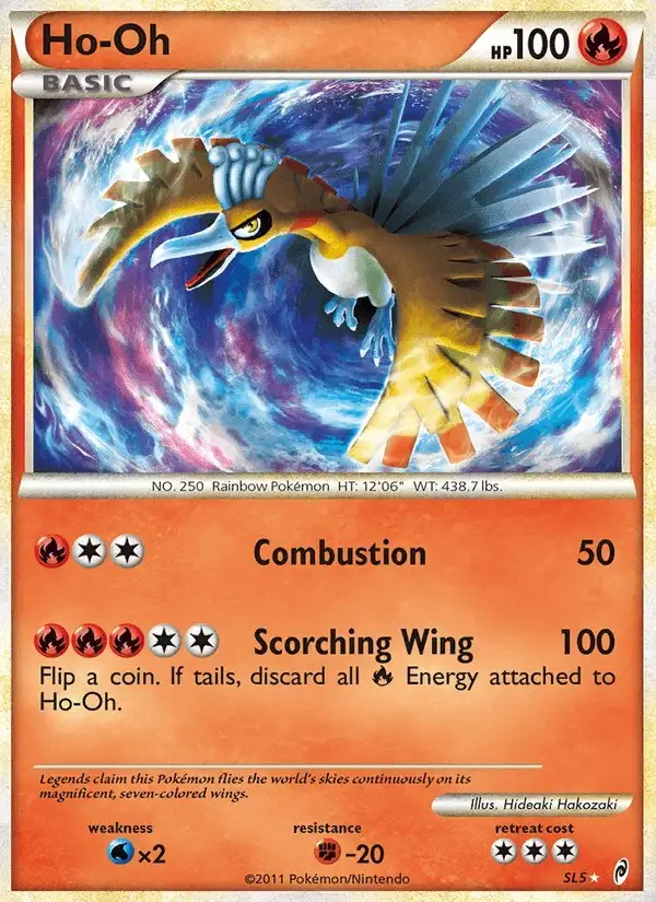 Ho-Oh #SL5 Call of Legends PSA 10