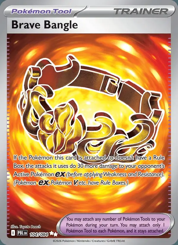 Brave Bangle #104 Pitch Black PSA 10