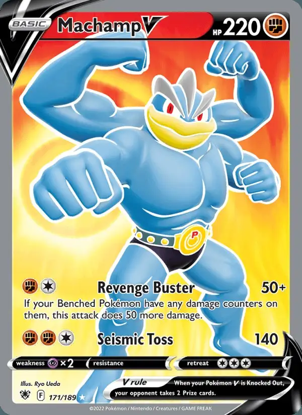 Machamp V #171 Astral Radiance PSA 10