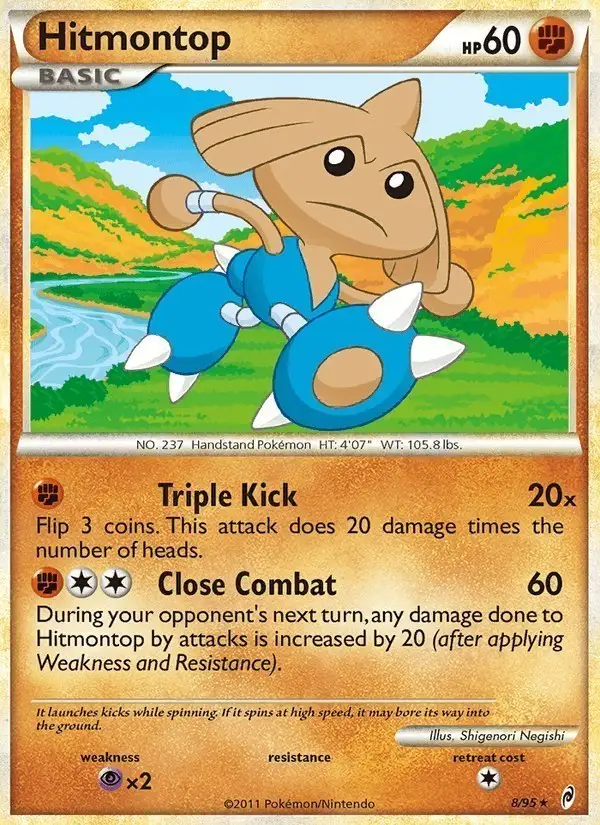 Hitmontop #8 Call of Legends PSA 10