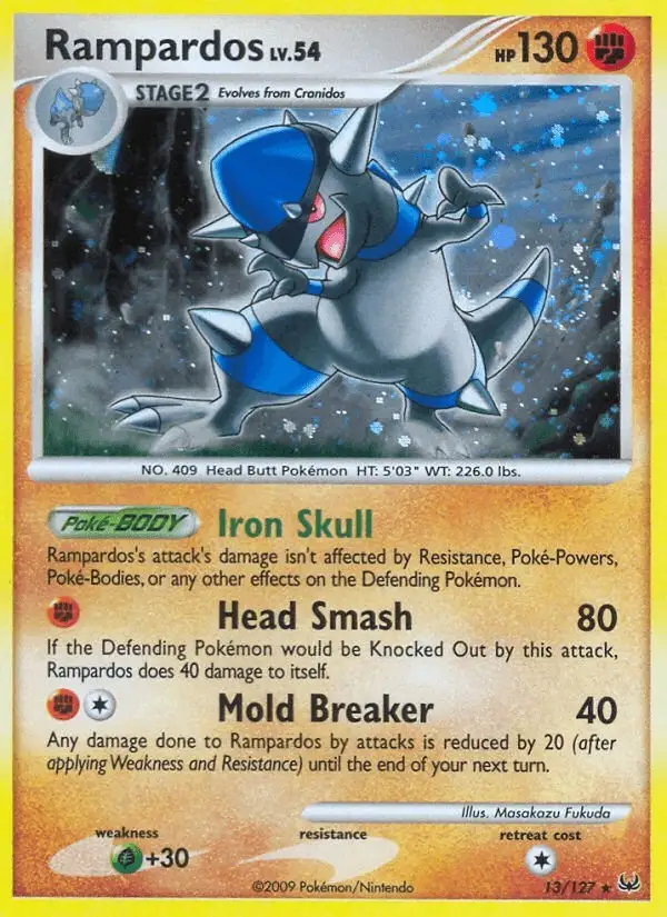 Rampardos #13 Platinum PSA 10