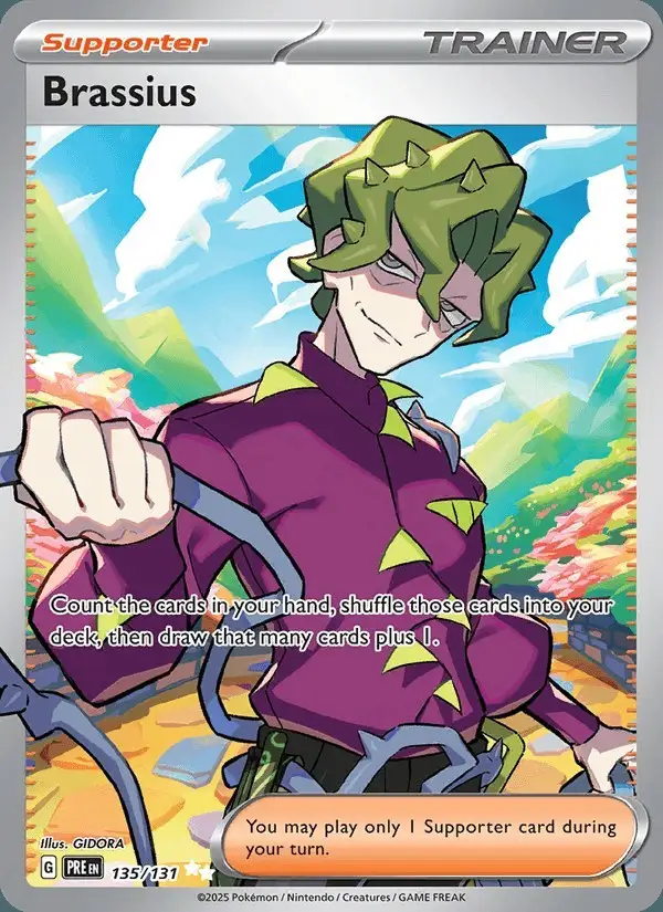 Brassius #135 Prismatic Evolutions PSA 10