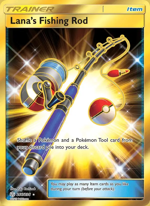 Lana’s Fishing Rod #266 Cosmic Eclipse PSA 10