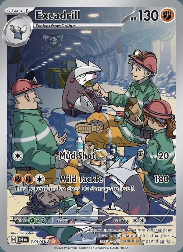 Excadrill #174 Temporal Forces PSA 10