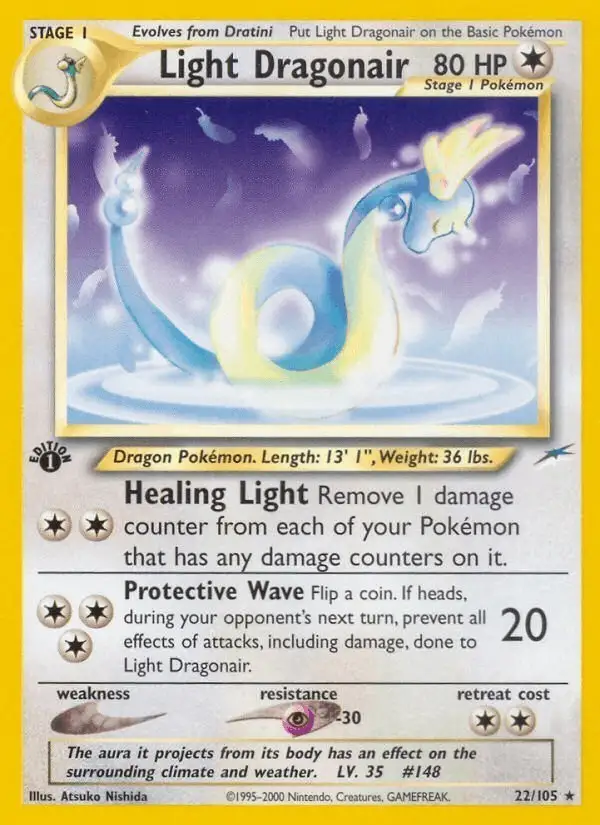 Light Dragonair #22 Neo Destiny PSA 10