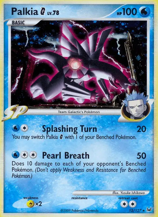 Palkia G #12 Platinum PSA 10