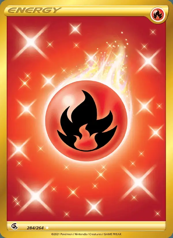 Fire Energy #284 Fusion Strike PSA 10