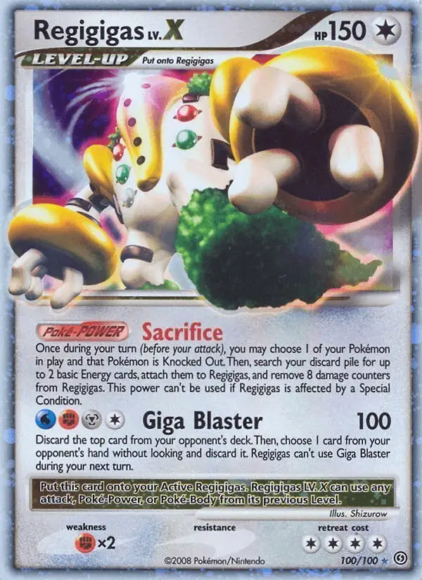 Regigigas #100 Stormfront PSA 10