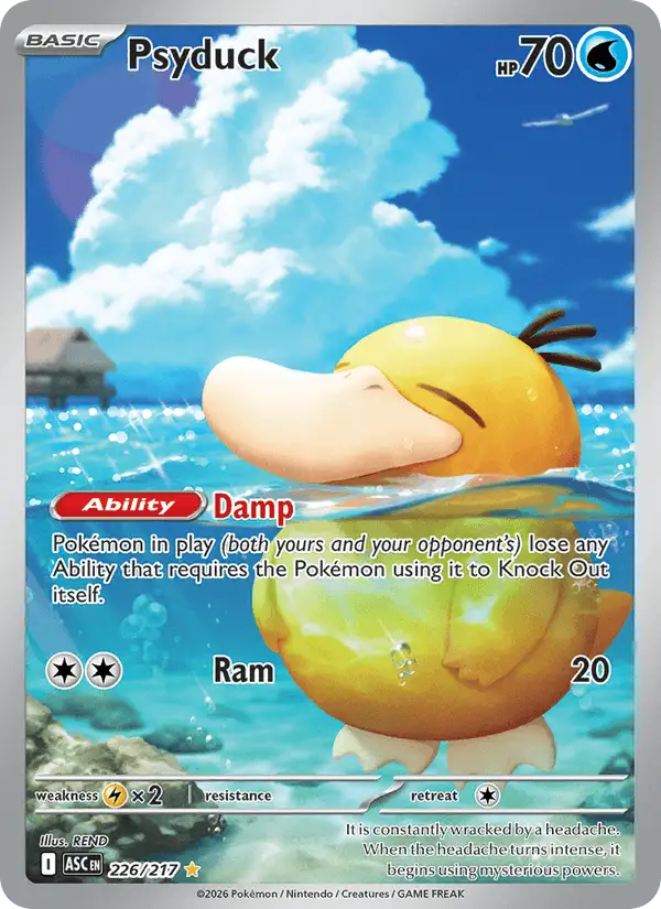 Psyduck #226 Ascended Heroes PSA 10
