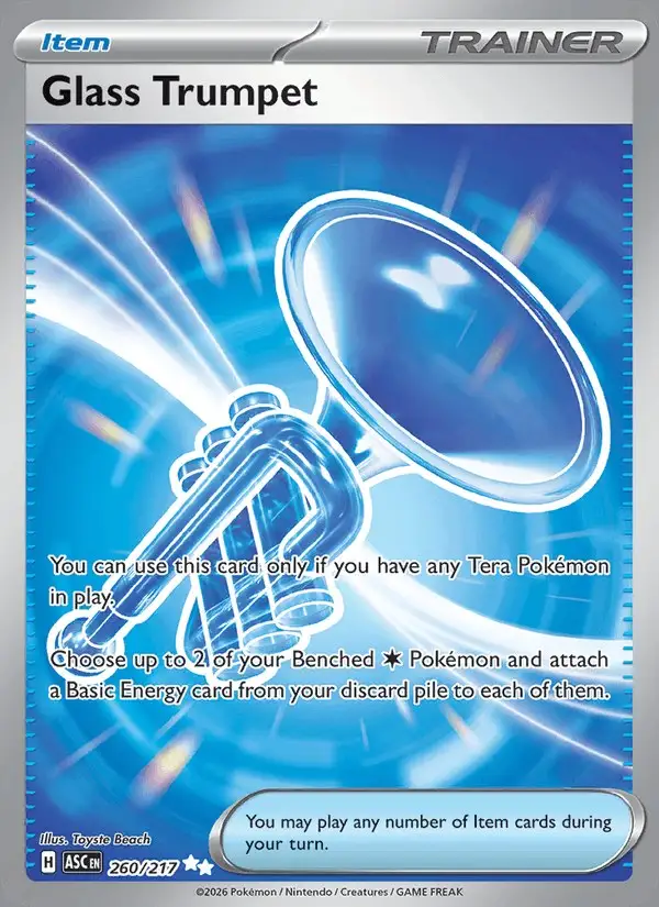 Glass Trumpet #260 Ascended Heroes PSA 10
