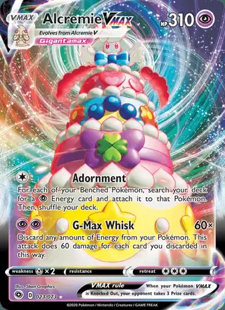 Alcremie VMAX #23 Champion's Path PSA 10