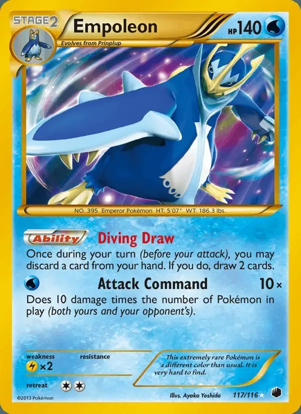 Empoleon #117 Plasma Freeze PSA 10