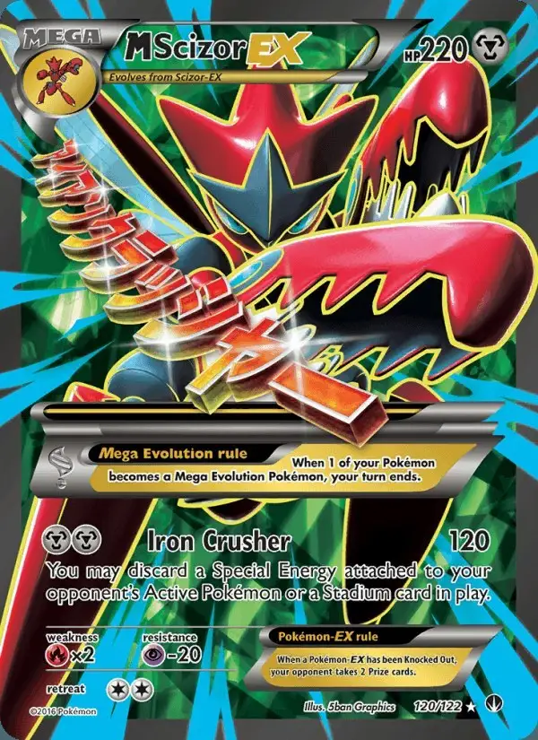 M Scizor EX #120 BREAKpoint PSA 10