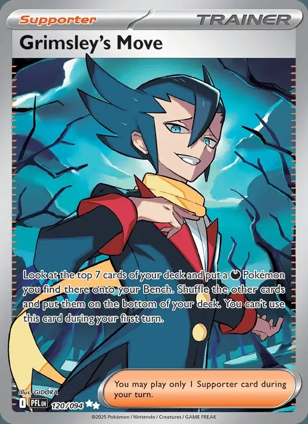 Grimsley's Move #120 Phantasmal Flames PSA 10