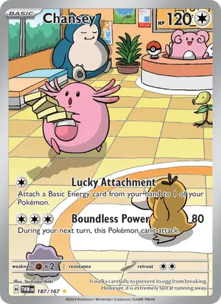 Chansey #187 Twilight Masquerade PSA 10
