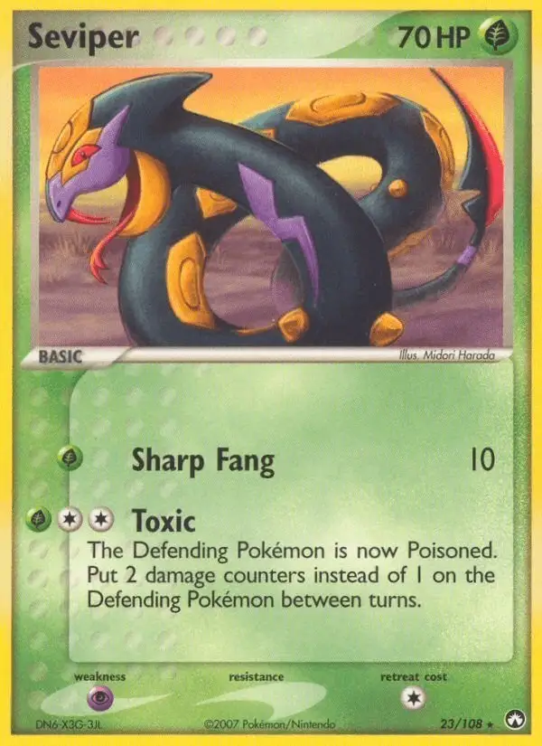 Seviper #23 Power Keepers PSA 10
