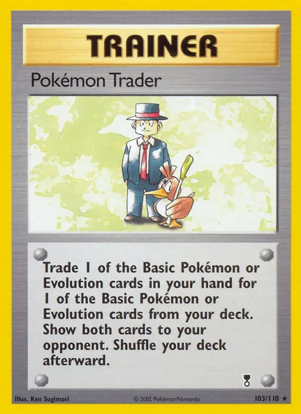 Pokémon Trader #103 Legendary Collection PSA 10
