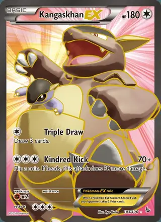 Kangaskhan EX #103 Flashfire PSA 10