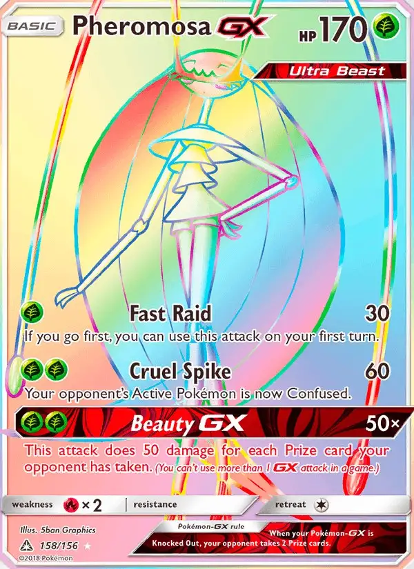 Pheromosa GX #158 Ultra Prism PSA 10