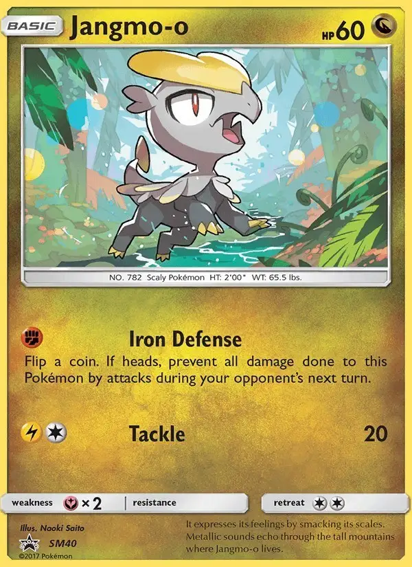 Jangmo-o #SM40 SM Black Star Promos PSA 10