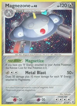 Magnezone #8 Diamond & Pearl PSA 10