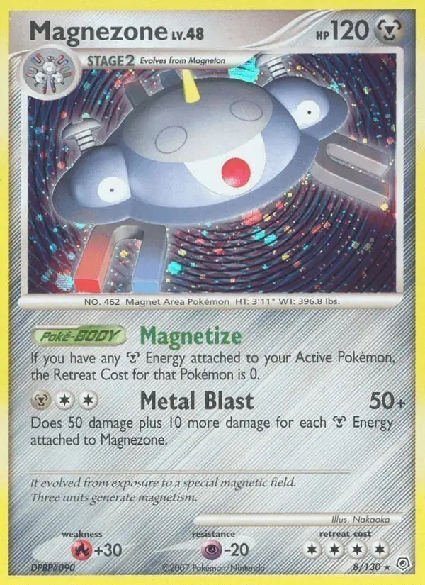Magnezone #8 Diamond & Pearl PSA 10