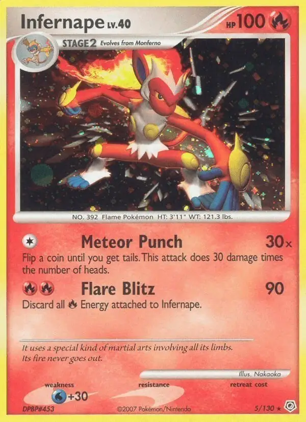 Infernape #5 Diamond & Pearl PSA 10
