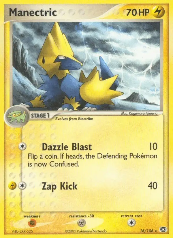 Manectric #16 Emerald PSA 10