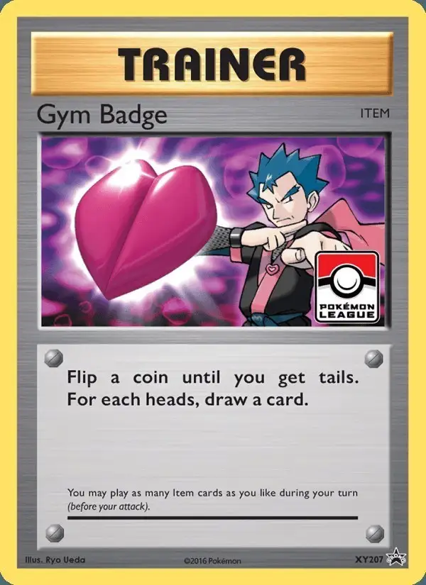 Gym Badge #XY207 XY Black Star Promos PSA 10
