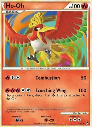 Ho-Oh #9 Call of Legends PSA 10
