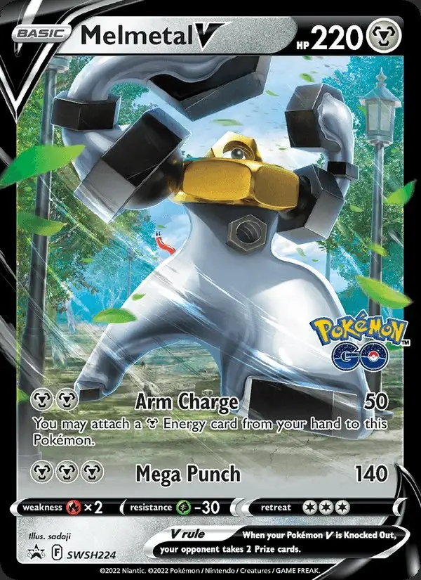 Melmetal V #SWSH224 SWSH Black Star Promos PSA 10