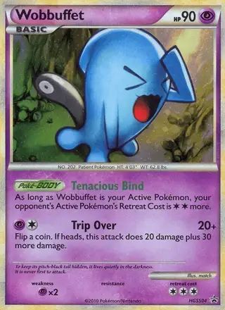 Wobbuffet #HGSS04 HGSS Black Star Promos PSA 10